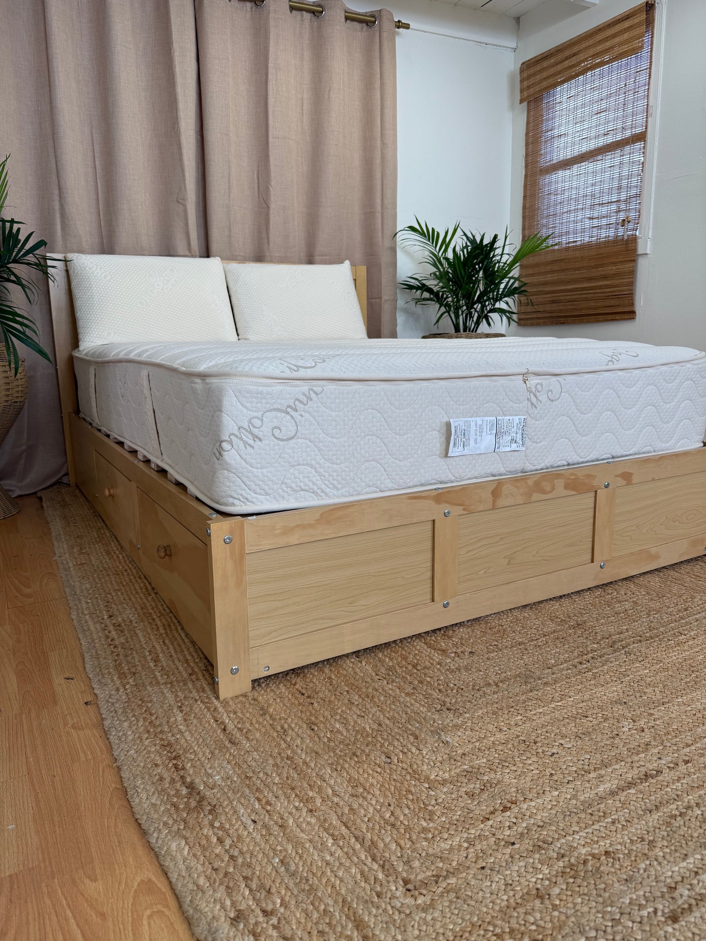10" Tall Natural Latex Mattress