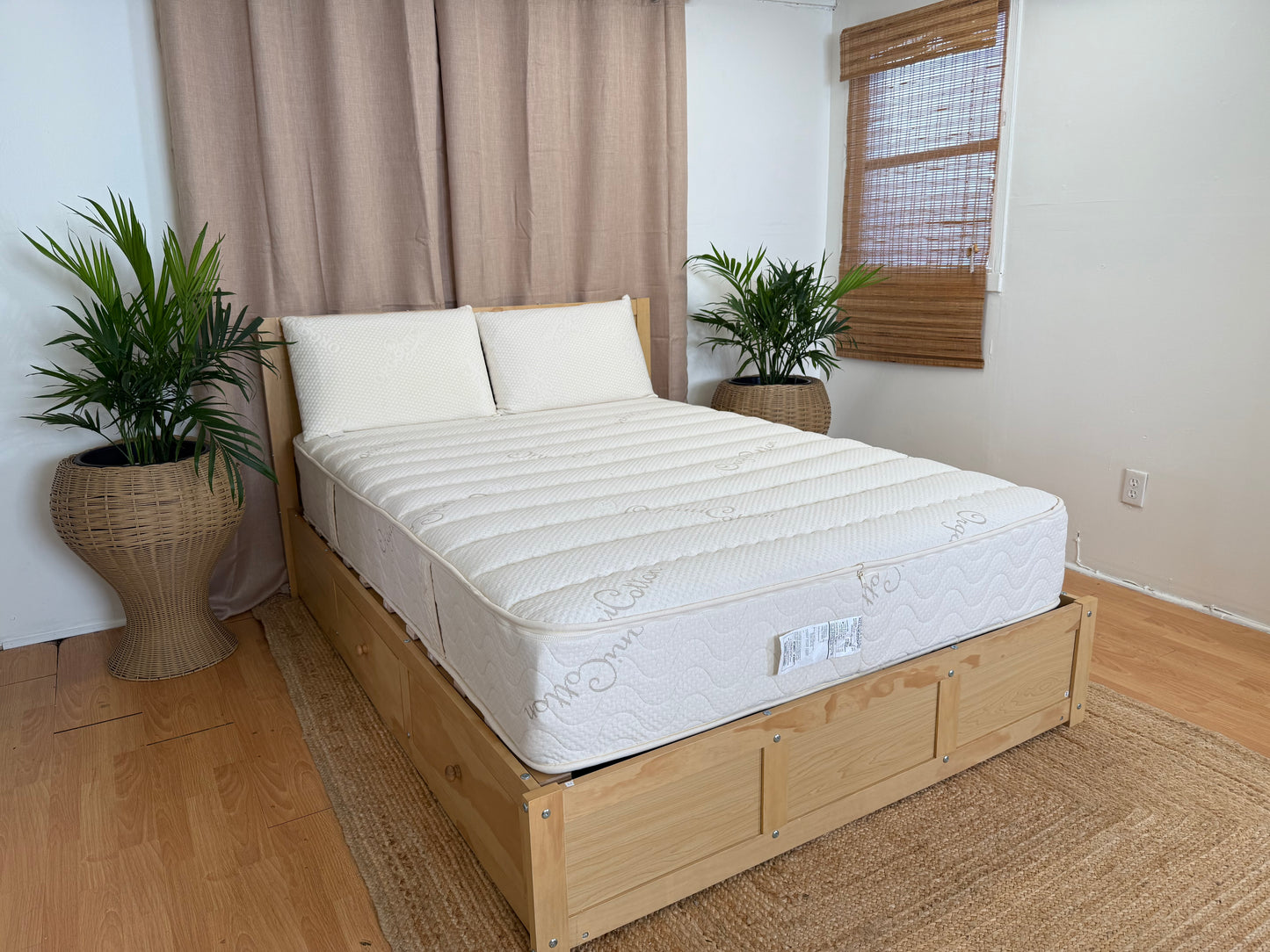 10" Tall Natural Latex Mattress